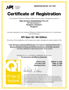 Certificate Q1